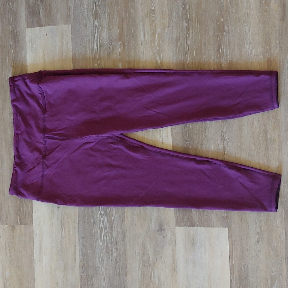 NWT Hurley Women's Purple Reversible Leggings Size XL - Picture 7 of 11
